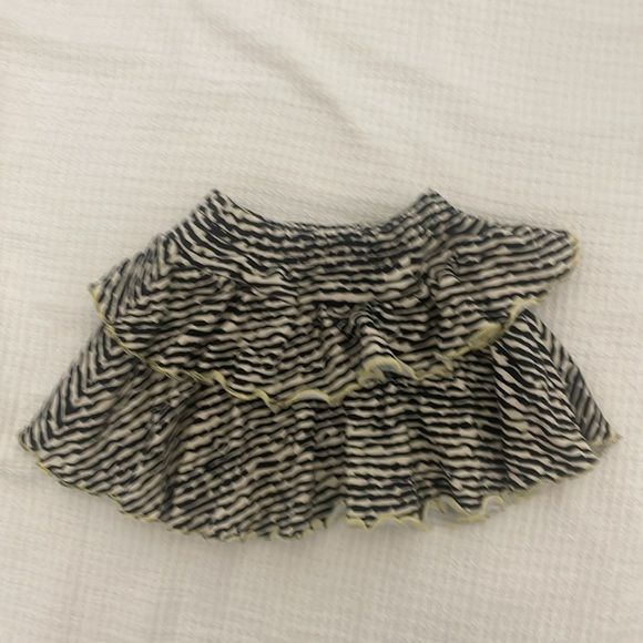 Neon Rebel tiered skirt- toddler 3 - Picture 2 of 2